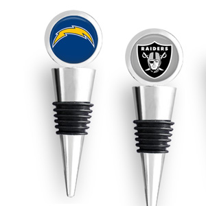 NFL Team Inspired Wine Stoppers- $11.50 with Free Shipping
