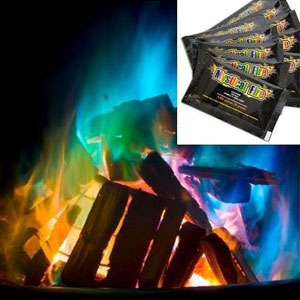 Big Color Campfire Pit Fireplace Colorant Packets (6 Pack)- $12.50 with Free Shipping